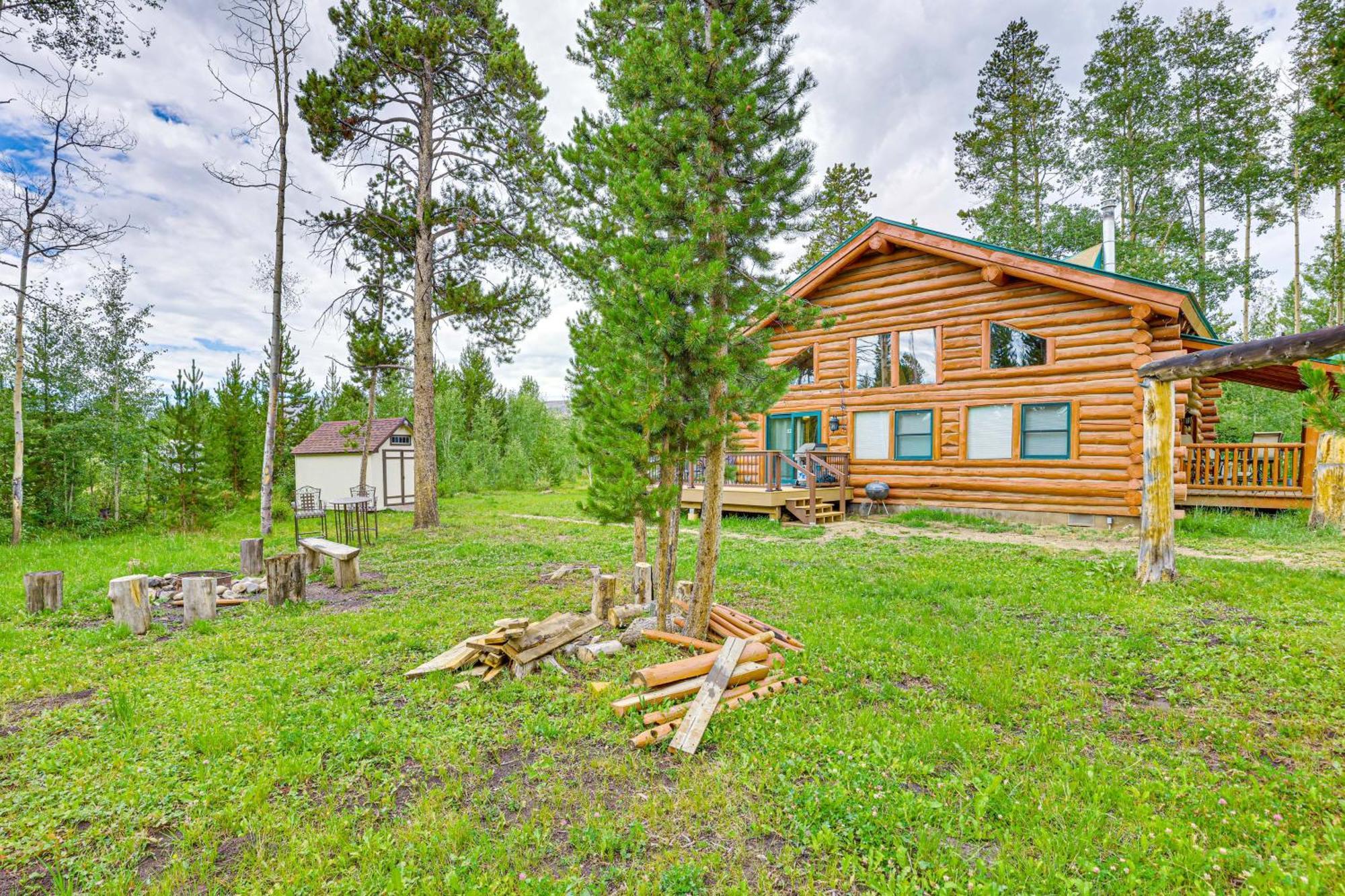 Grand Lake Cabin With Direct Access To Rocky Mtn Np! エクステリア 写真